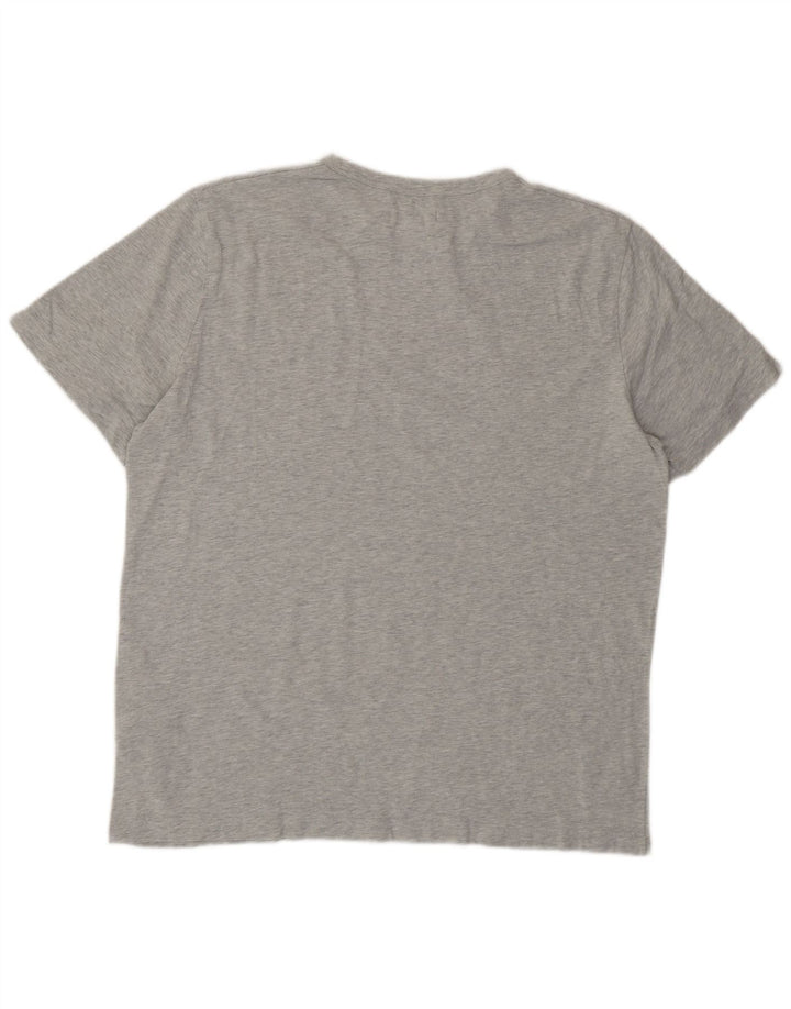 T-shirt regolare da uomo COS Top in cotone grigio medio