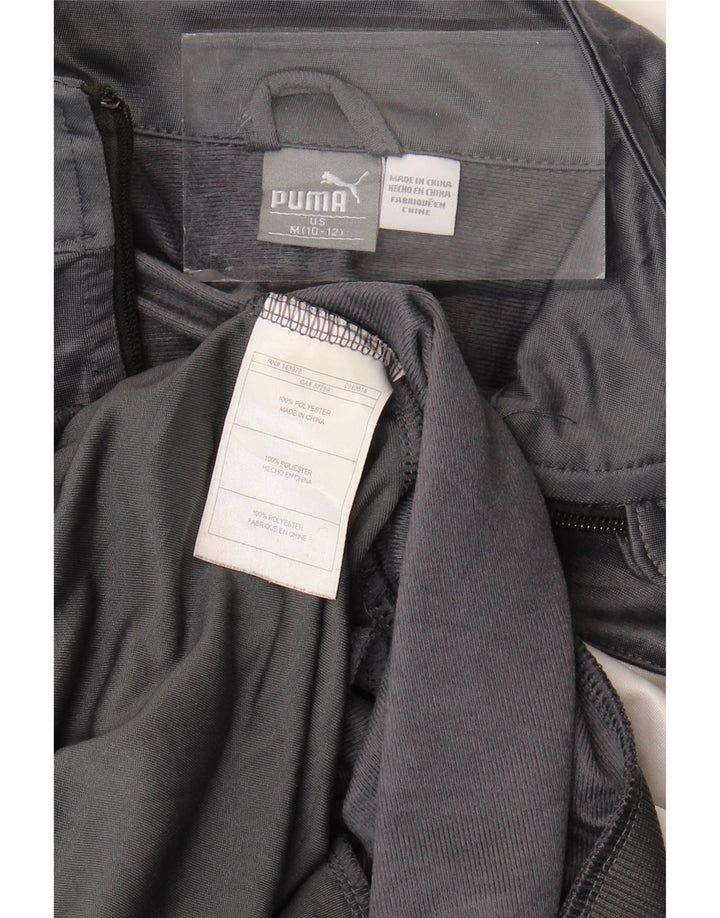 Giacca da tuta da ragazzo Puma 10-11 anni Colore grigio medio