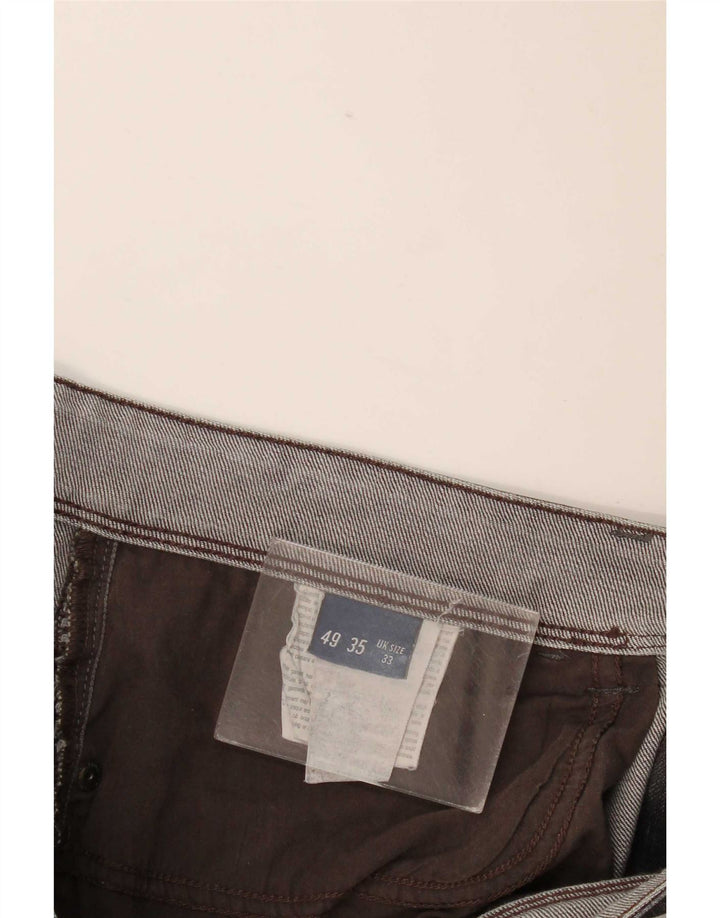 Jeans Dritti Uomo Trussardi W33 L33 Grigi