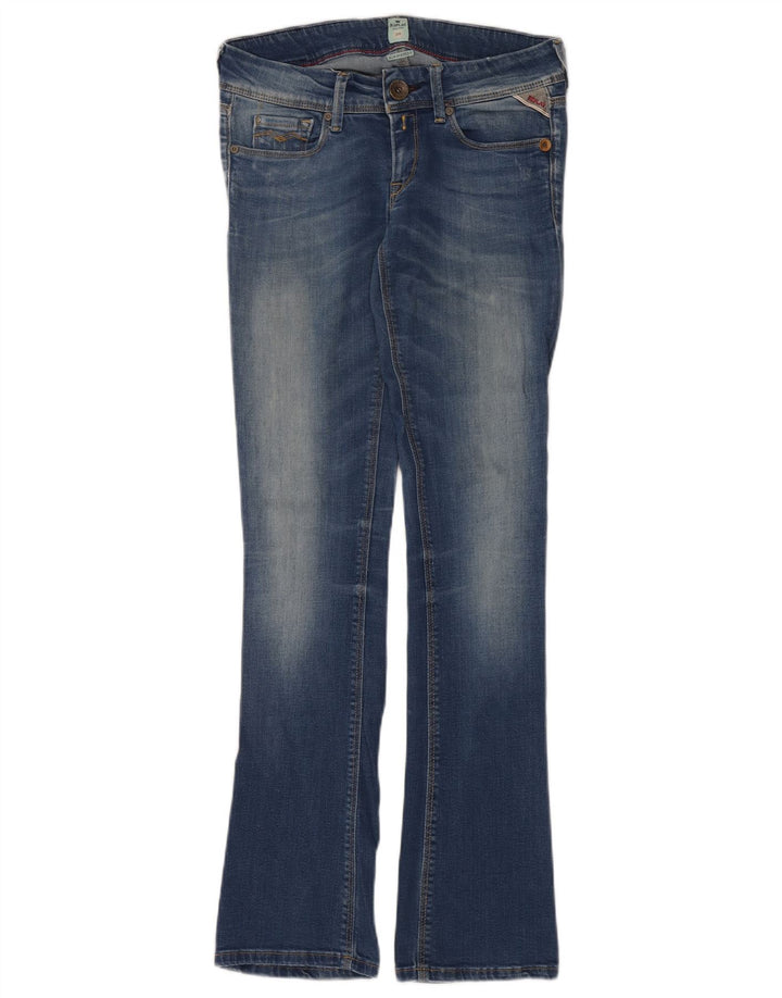 Jeans bootcut slim da donna Replay W25 L32 Blu