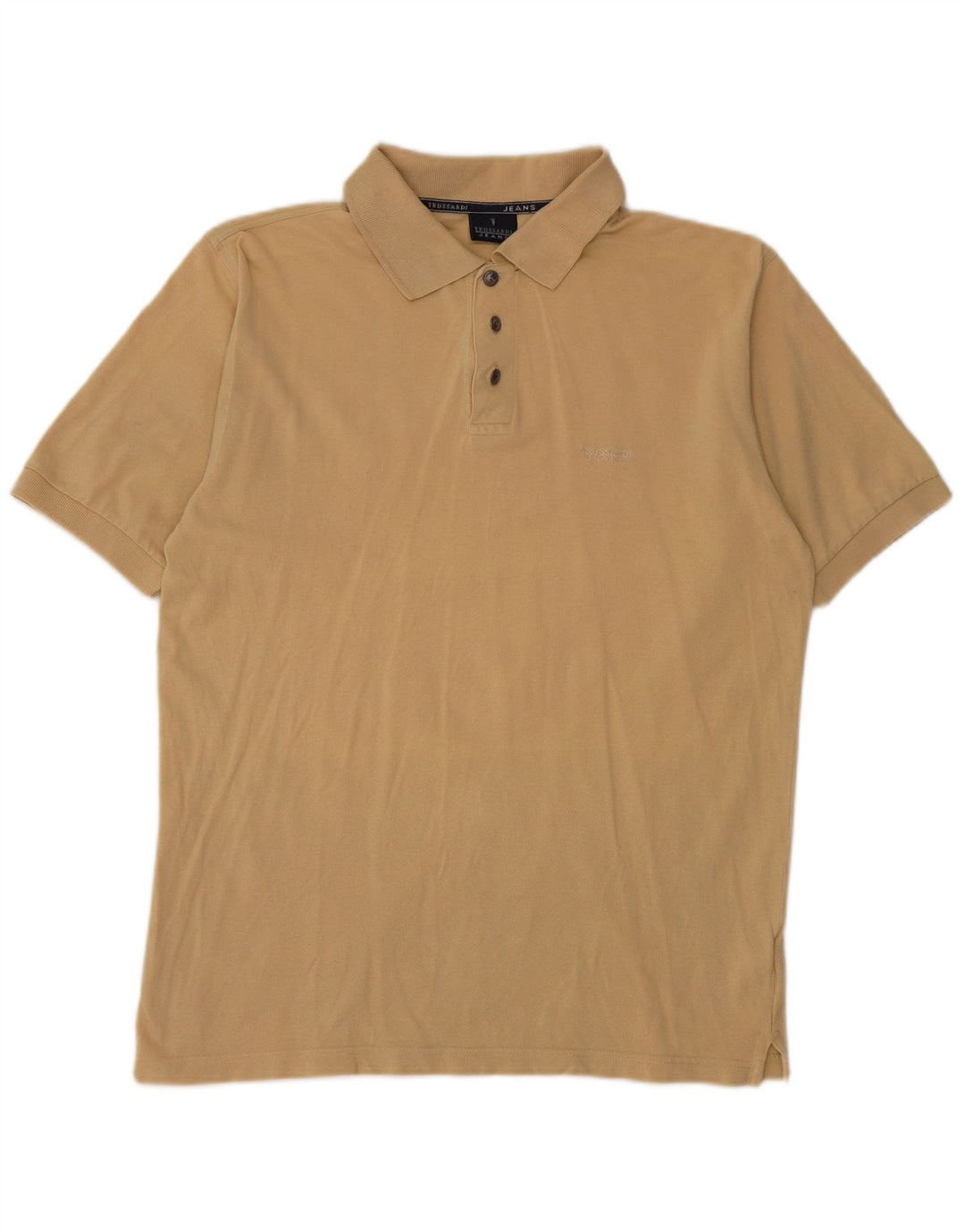 Polo Uomo TRUSSARDI JEANS Cotone Beige Medio