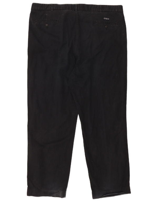 Pantaloni chino con pegging da uomo Polo Ralph Lauren W44 L31 cotone blu navy