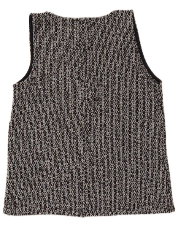 Canotta da donna Zara UK 12 Poliestere grigio medio