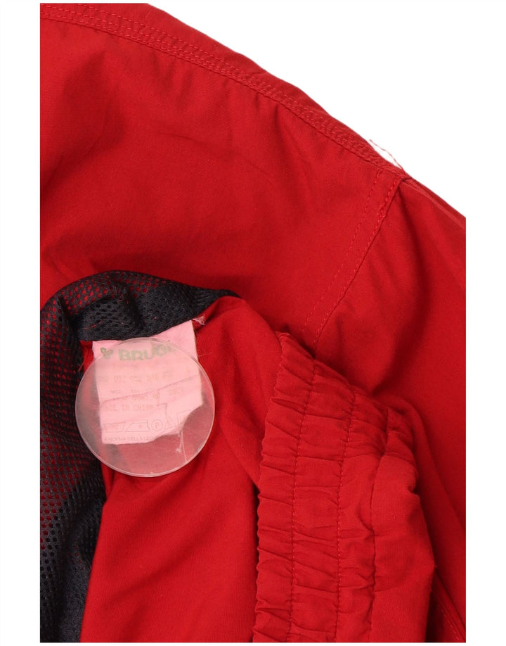 Giubbotto Bomber Uomo BRUGI IT 52 XL Rosso Poliestere