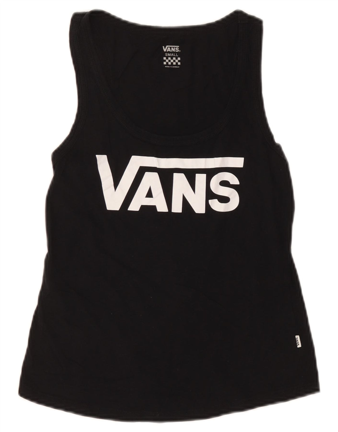 Canotta grafica da donna Vans UK 10 piccola nera