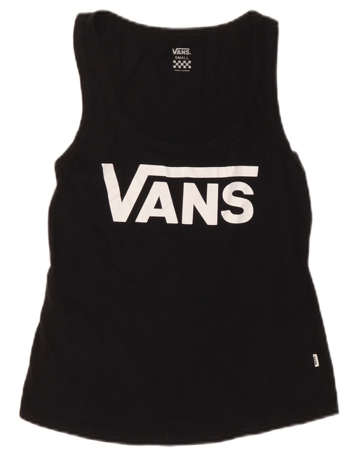 Canotta grafica da donna Vans UK 10 piccola nera