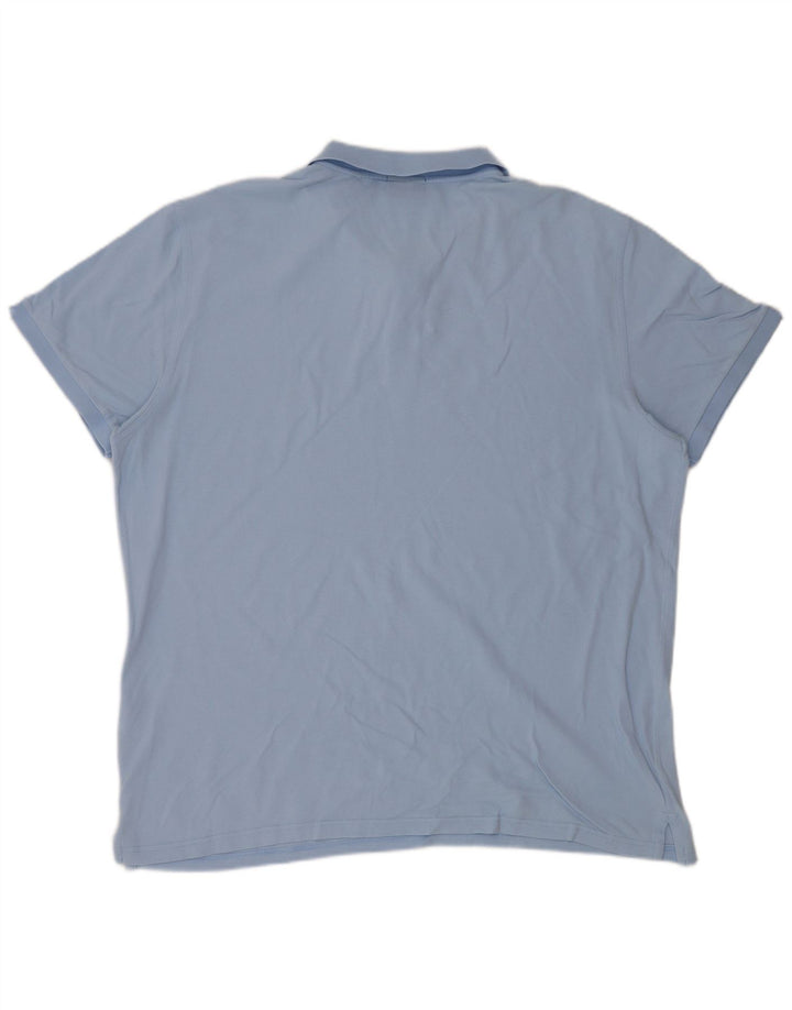 Polo GANT da uomo vestibilità regolare 4XL cotone blu