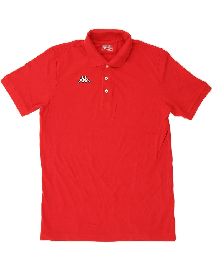 KAPPA Mens Polo Shirt XL Red Cotton Vintage Kappa and Second-Hand Kappa from Messina Hembry 
