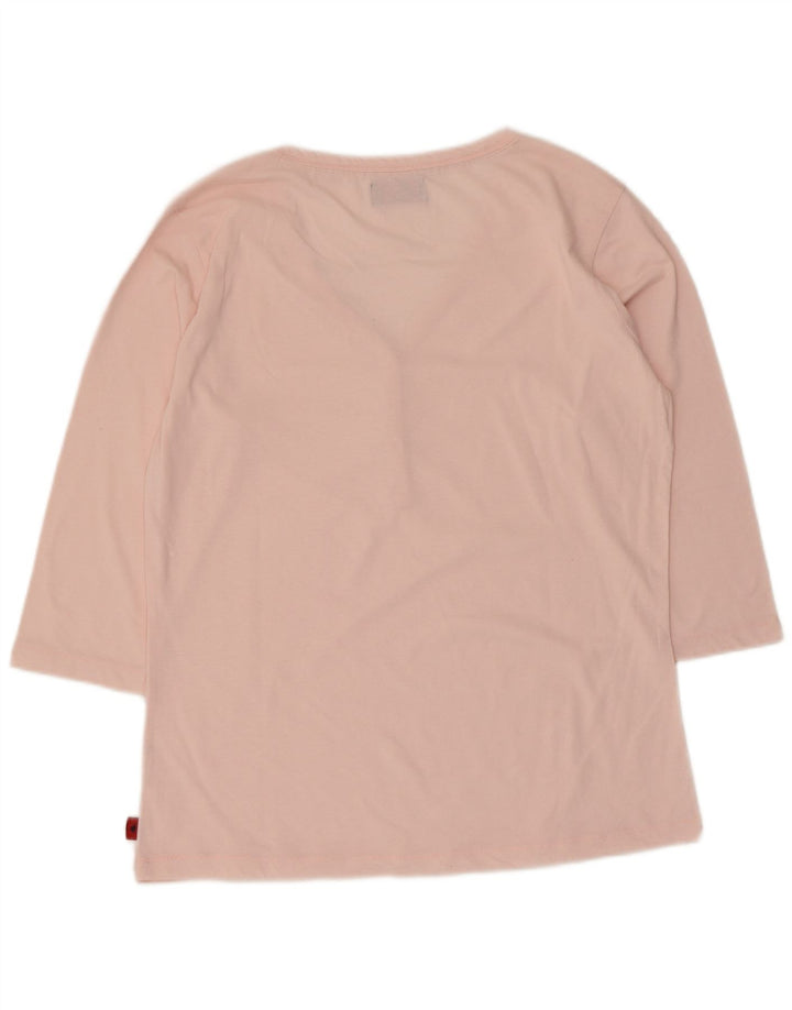 Top Kappa da donna manica 3/4 UK 20 2XL Rosa
