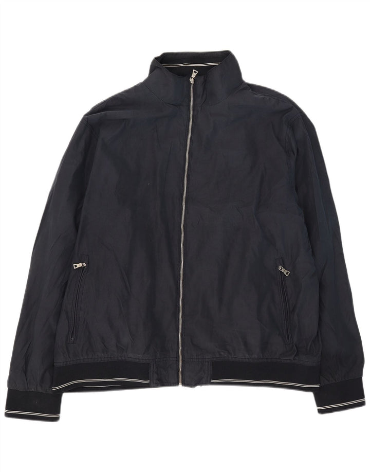 Giubbotto bomber da uomo Marks & Spencer UK 44 2XL poliestere blu navy