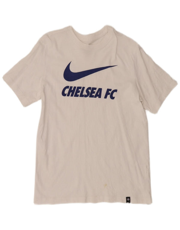 T-shirt grafica da uomo Nike Chelsea FC, colore bianco medio