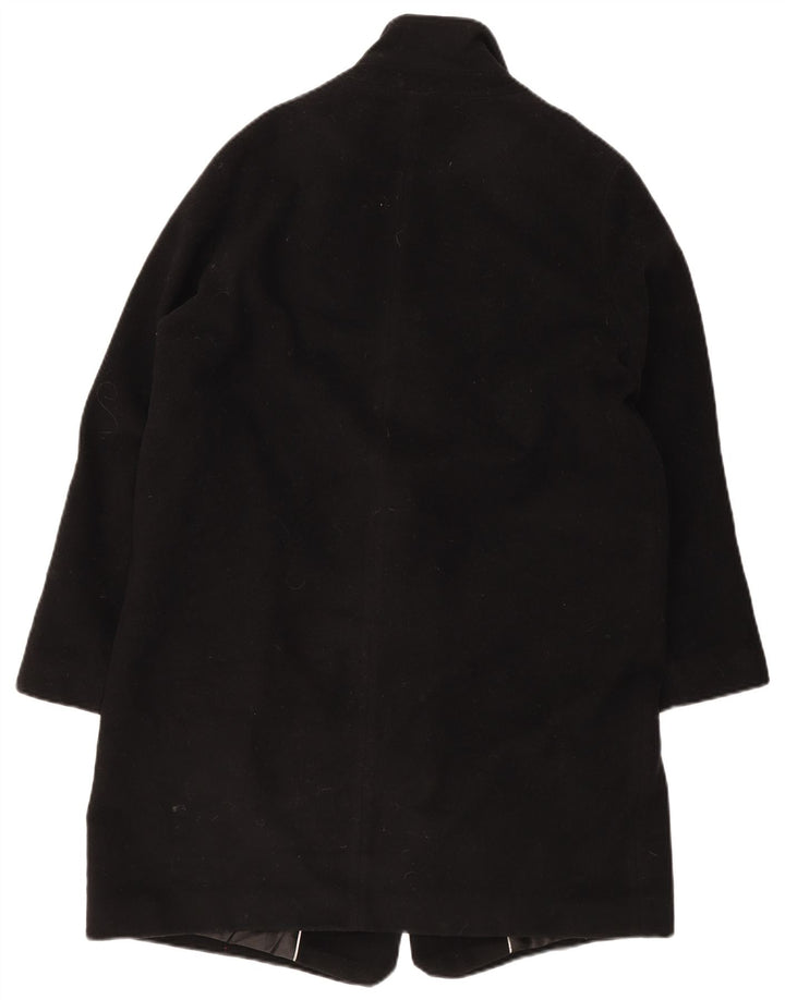 Cappotto da donna Marks & Spencer UK 14 grande lana nera
