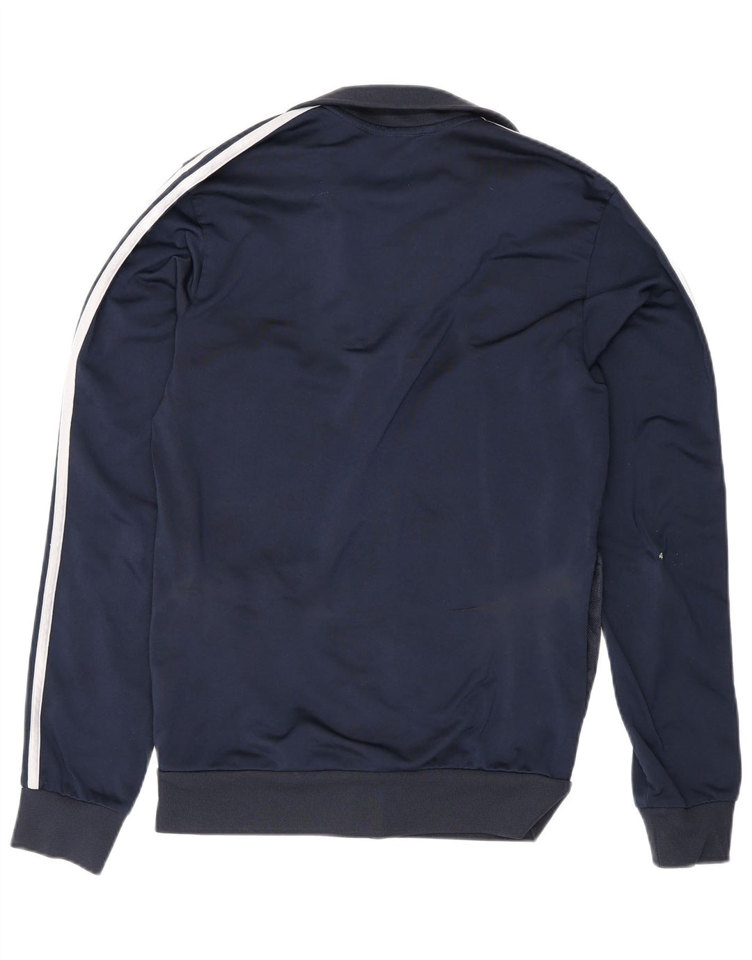 Giacca da tuta da uomo dalla vestibilità regolare Adidas UK 36/38 Small Blu Navy