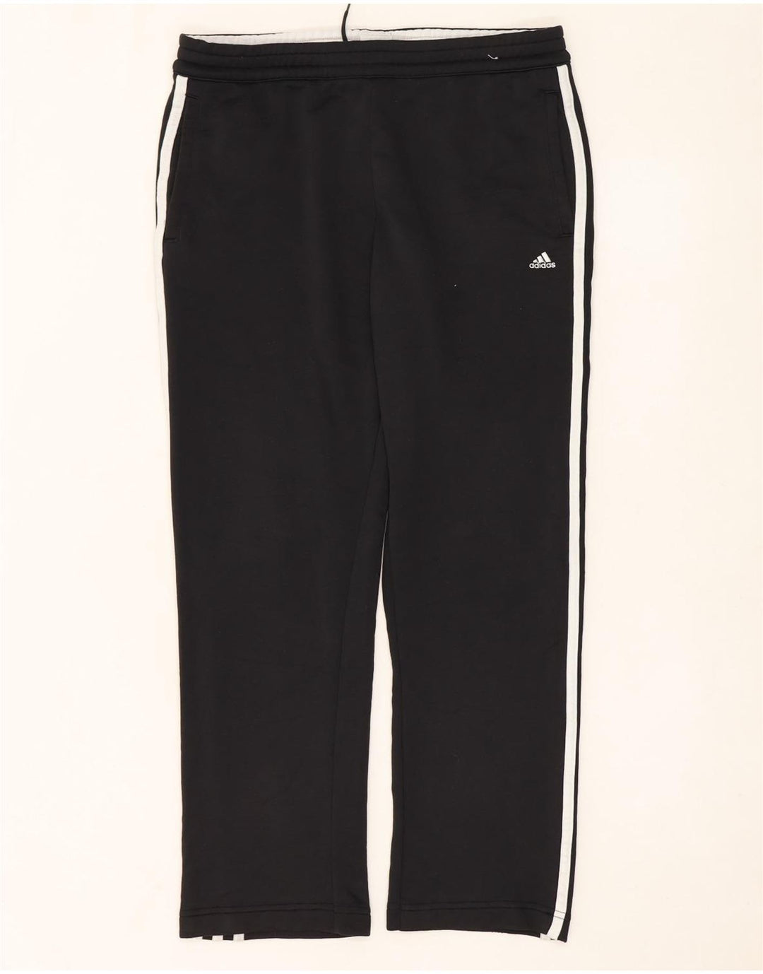 Pantaloni da tuta Adidas Climalite da donna UK 14 poliestere nero medio