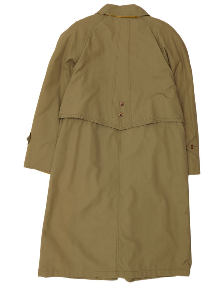 Trench lungo oversize da donna CLASSIC UK 16 grande poliestere kaki
