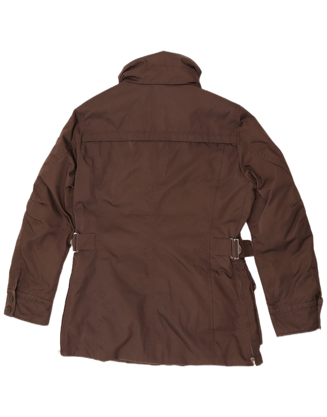 PEUTEREY Giacca parka da uomo UK 38 Poliestere marrone medio