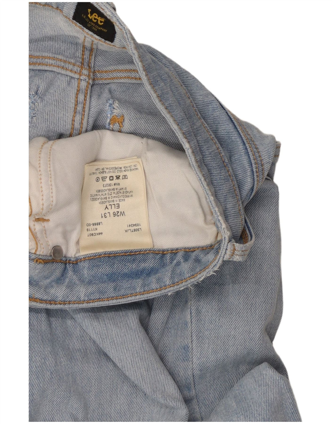 Jeans LEE Elly Slim da donna W26 L28 in cotone blu