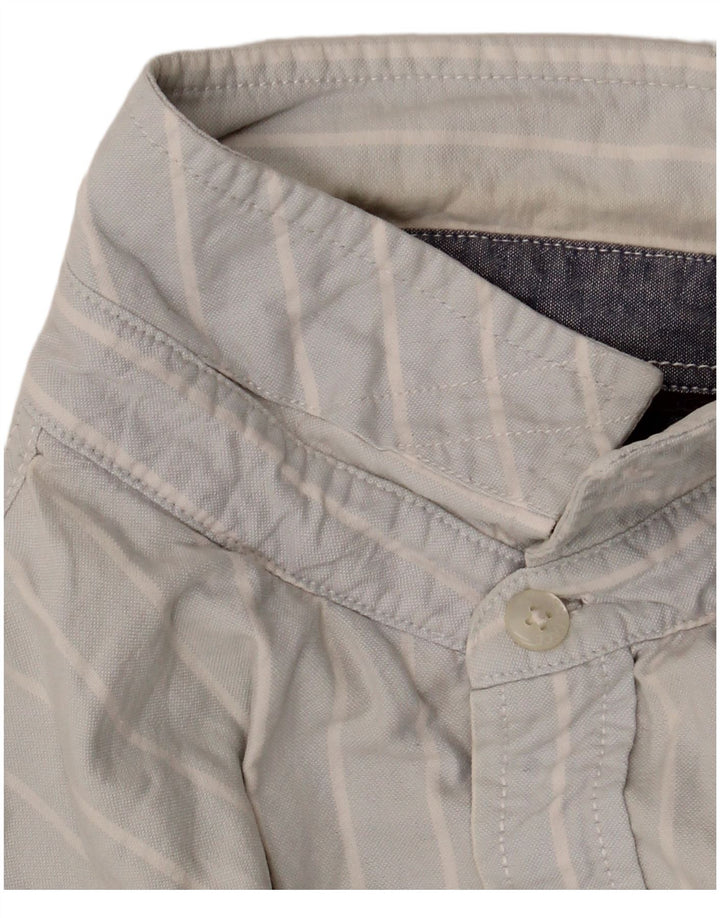 Camicia da uomo Fat Face in cotone a righe blu medio
