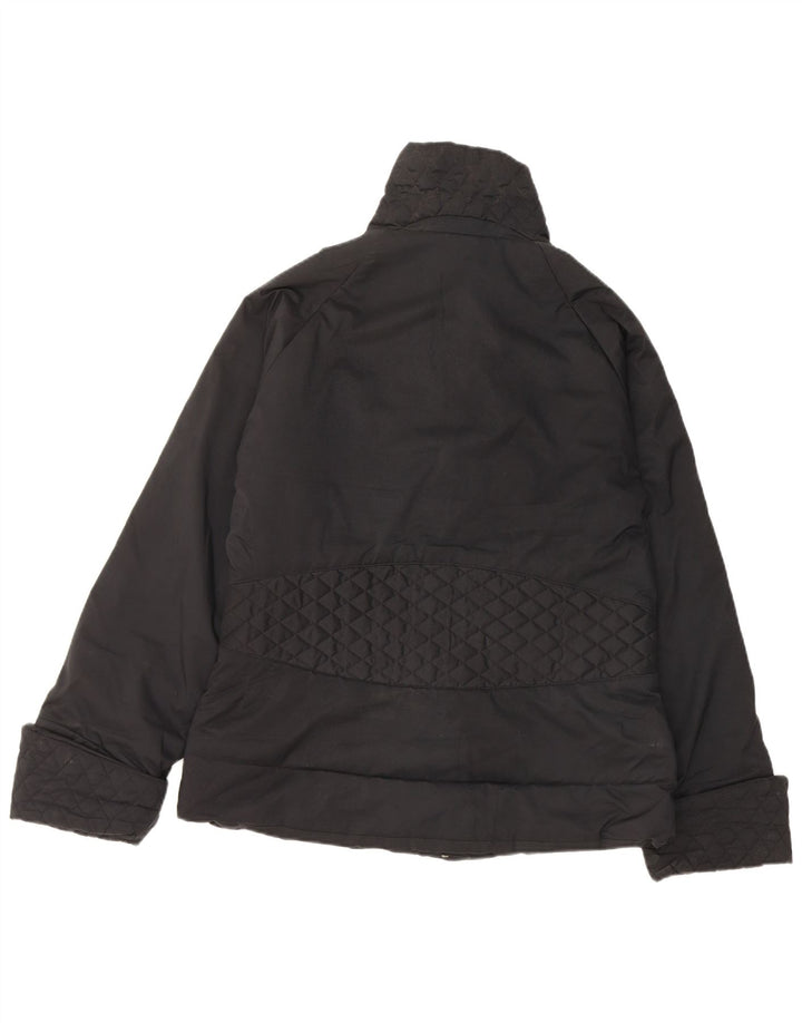 Giacca imbottita da donna Adidas UK 14 grande poliestere nero