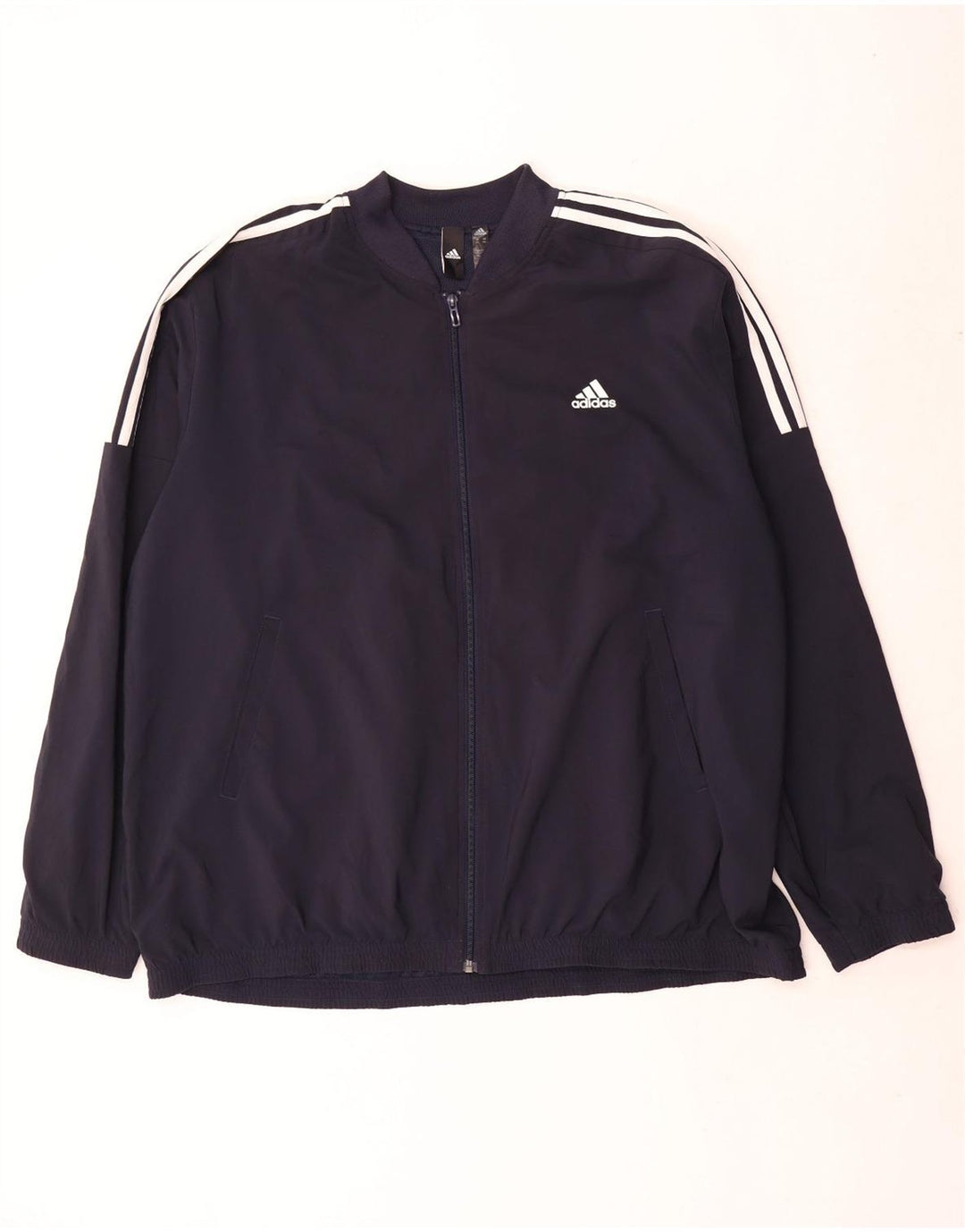 Giacca da tuta da uomo Adidas 2XL poliestere blu navy