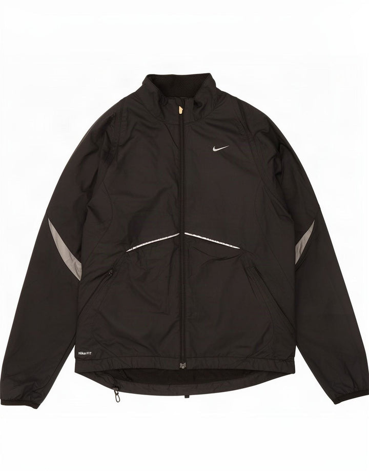 Giacca da tuta da uomo Nike UK 36/38 Small Nero Poliestere