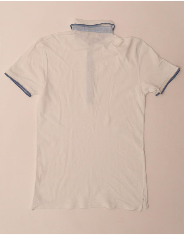 Polo Uomo Fay IT 46 Small Cotone Bianco