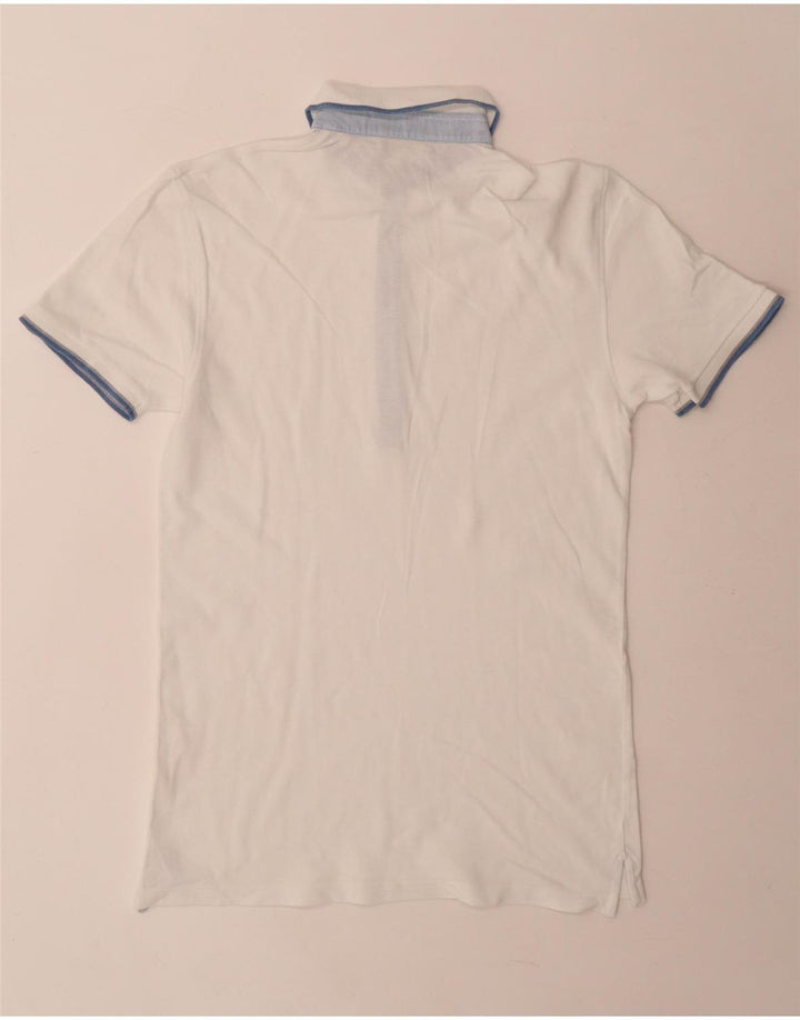 Polo Uomo Fay IT 46 Small Cotone Bianco