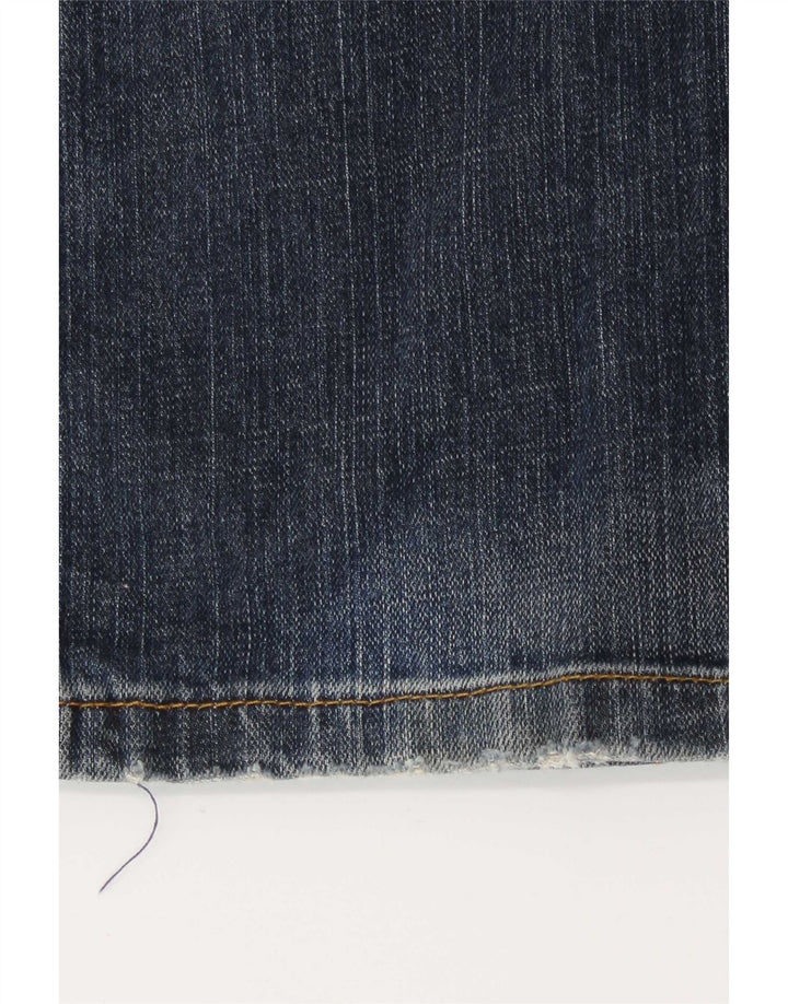 Jeans Bootcut da donna Zara EU 40 medio W30 L35 cotone blu navy