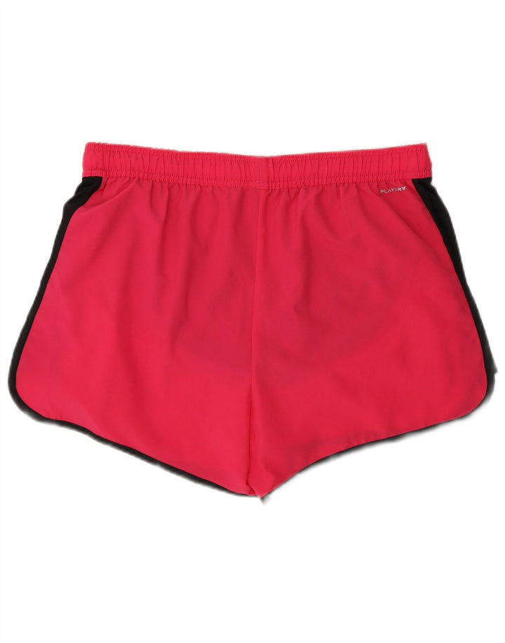 Pantaloncini sportivi Reebok da donna UK 12/14 Medium Rosso Poliestere