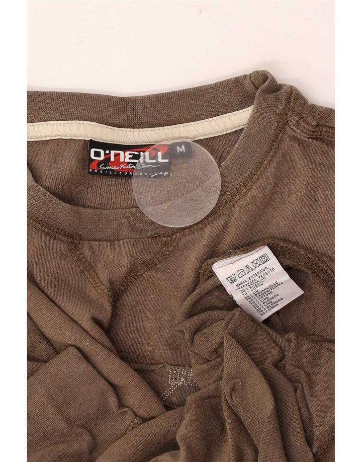 T-shirt grafica da uomo O'Neill Top in cotone grigio medio