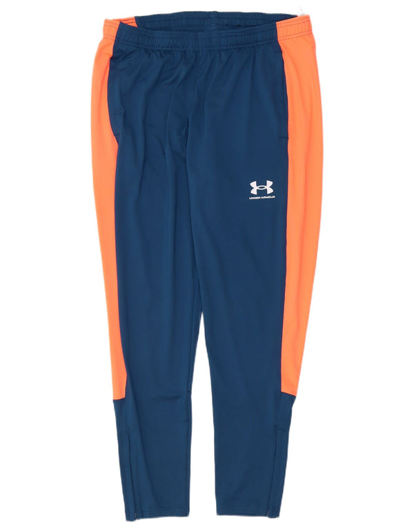 Pantaloni da tuta da uomo UNDER ARMOUR XL Poliestere color block blu