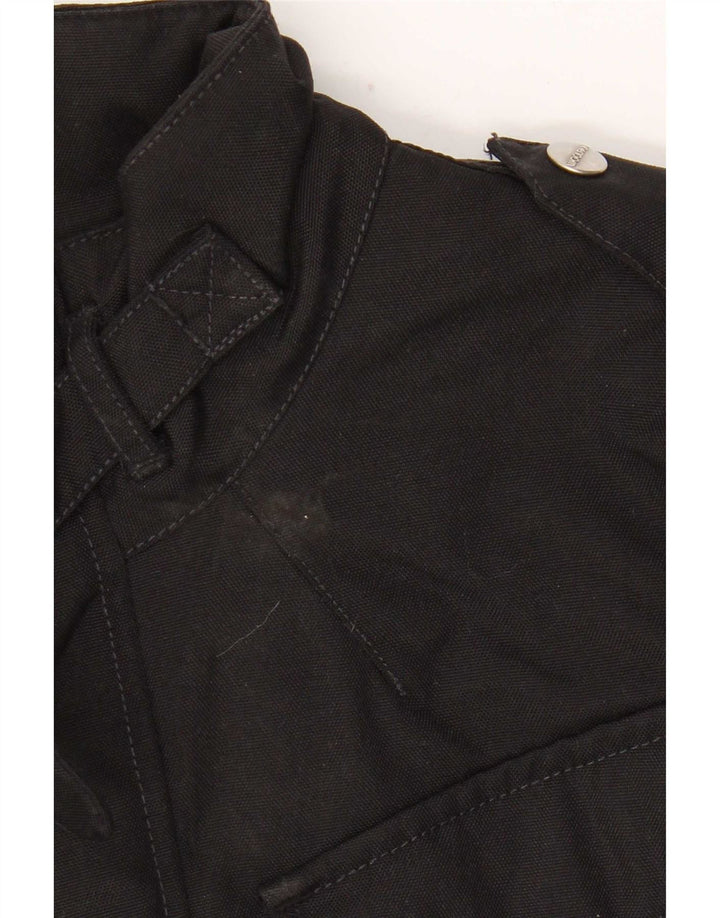 Giacca militare da uomo Woolrich UK 38 nylon nero medio