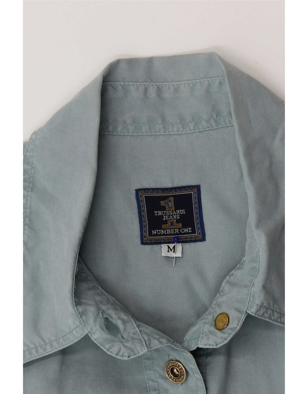 Camicia senza maniche da donna Trussardi UK 14 Blu medio