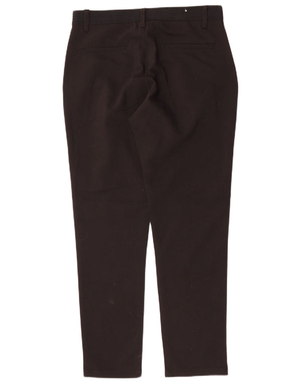 Pantaloni chino slim da uomo Zara medi W31 L29 cotone nero