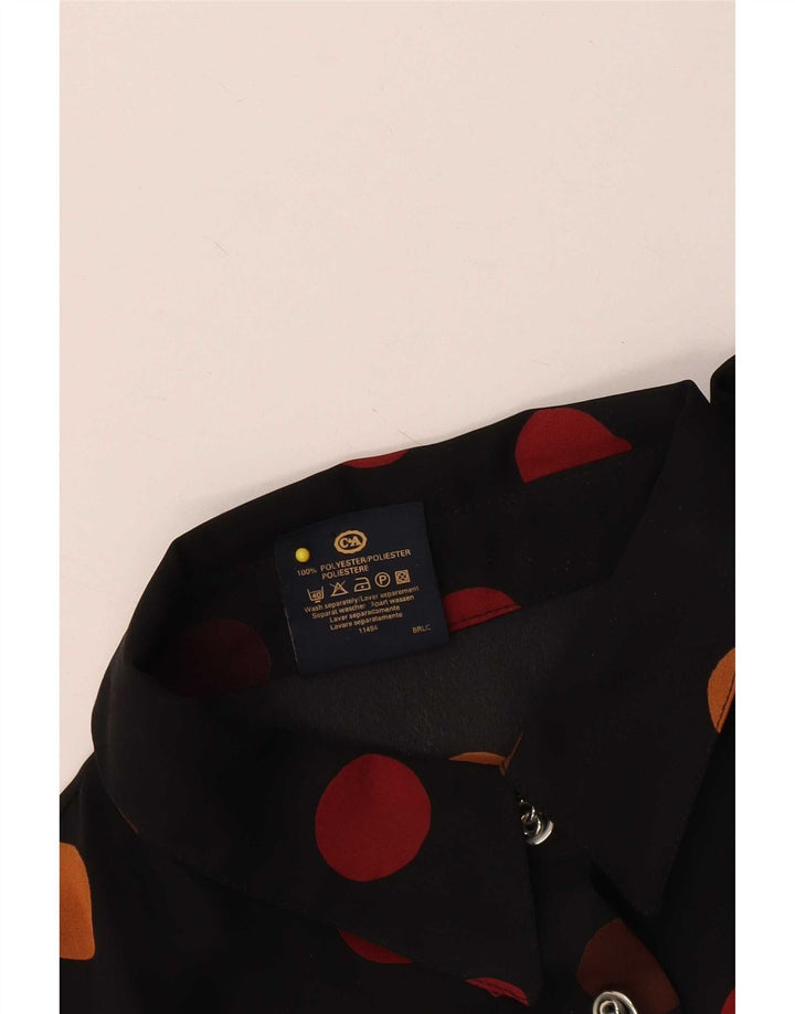 La tua camicetta oversize da donna Sixth Sense UK 16 Grande pois nero