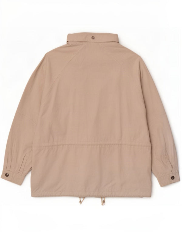 Giacca utility con cappuccio grafico da uomo Diadora UK 40 Large Bianco sporco
