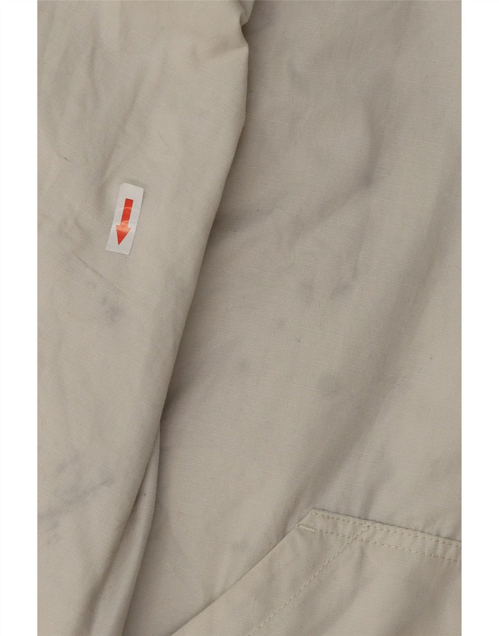 Giubbotto bomber da uomo Zara UK 40 grande nylon bianco