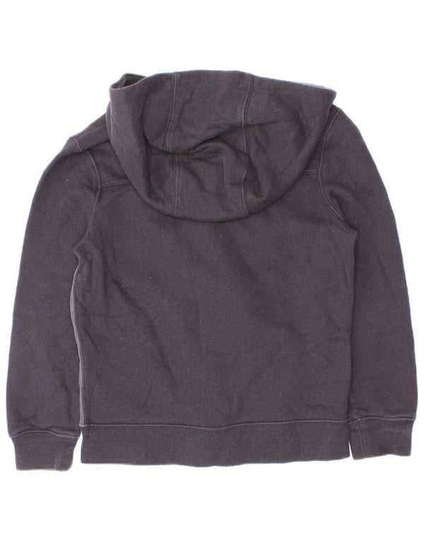 Felpa con cappuccio e zip Nike da ragazzo 6-7 anni XS in cotone color block nero