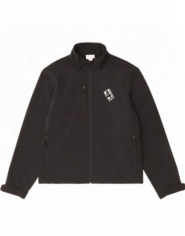 Giacca a vento da uomo Russell Athletic UK 40 grande poliestere nero