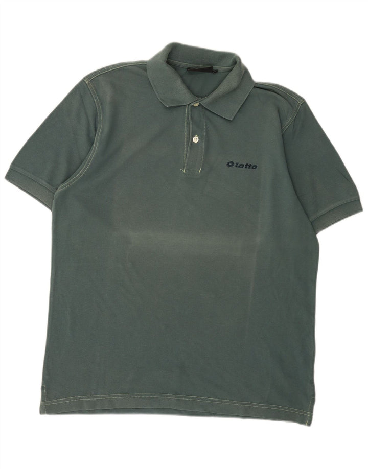 Polo da uomo LOTTO grande blu