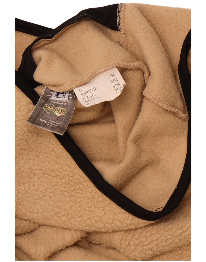Giacca in pile da donna FILA UK 38 Poliestere beige medio