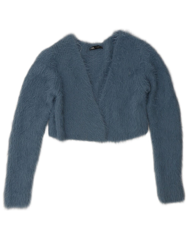 Maglione Bolero da donna Zara UK 10 piccolo blu