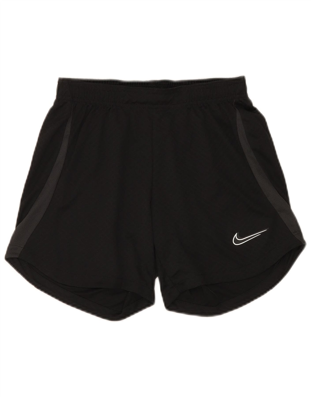 Pantaloncini sportivi Nike da donna Dri Fit UK 8 piccoli poliestere nero