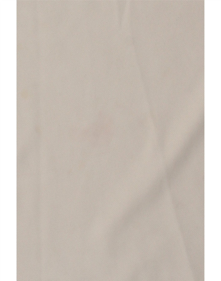 Polo Nike da uomo UK 38/41 poliestere color block bianco medio