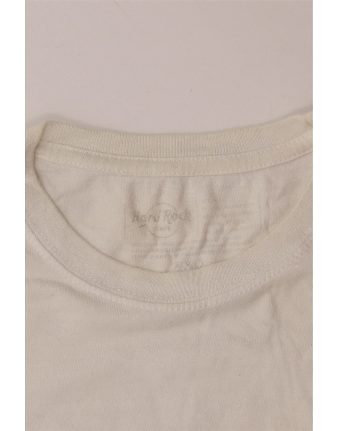 HARD ROCK CAFE T-shirt grafica da uomo Florence Top Small White Paisley