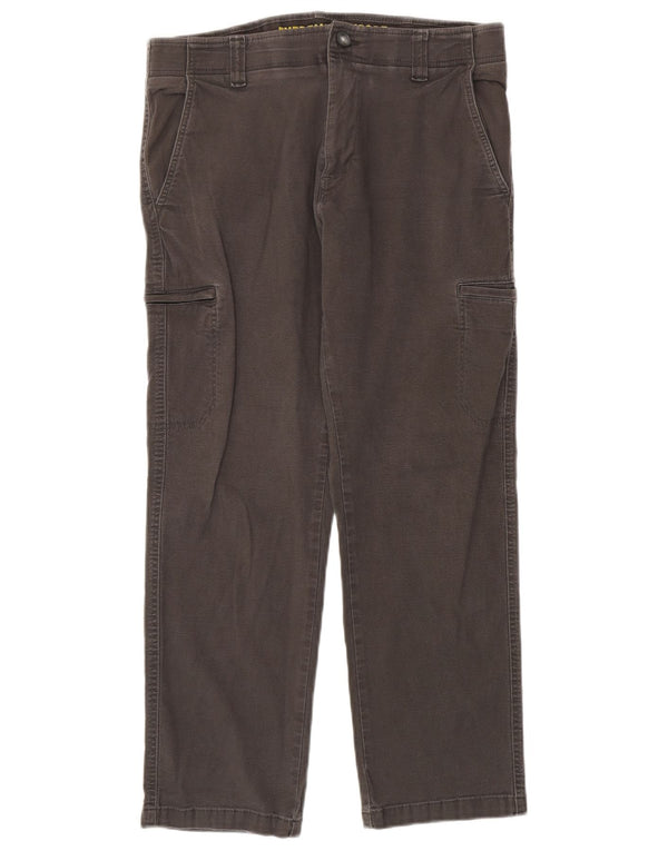 Pantaloni cargo dritti da uomo LEE W33 L30 in cotone grigio