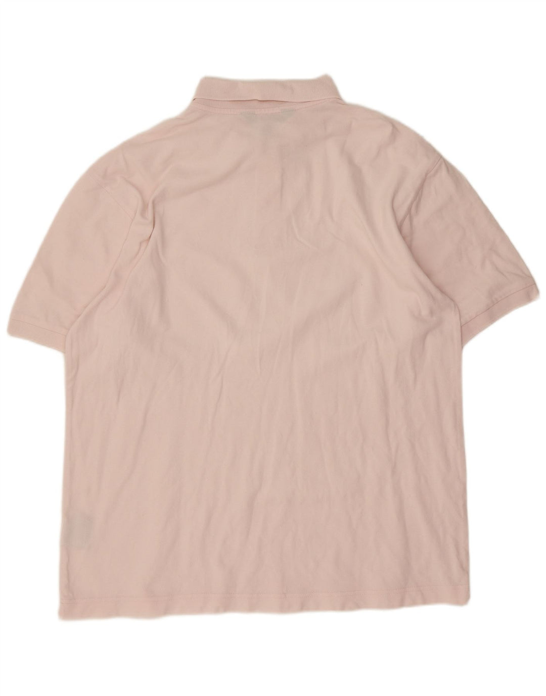 Polo Kappa Uomo Regular Fit Large Rosa In Cotone