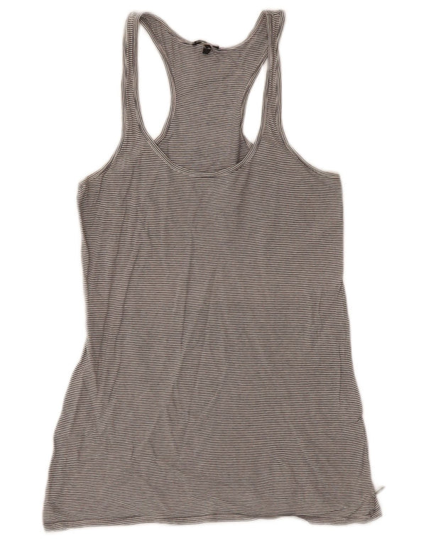 Canotta da donna Maison Scotch US 2 XS Gessato grigio