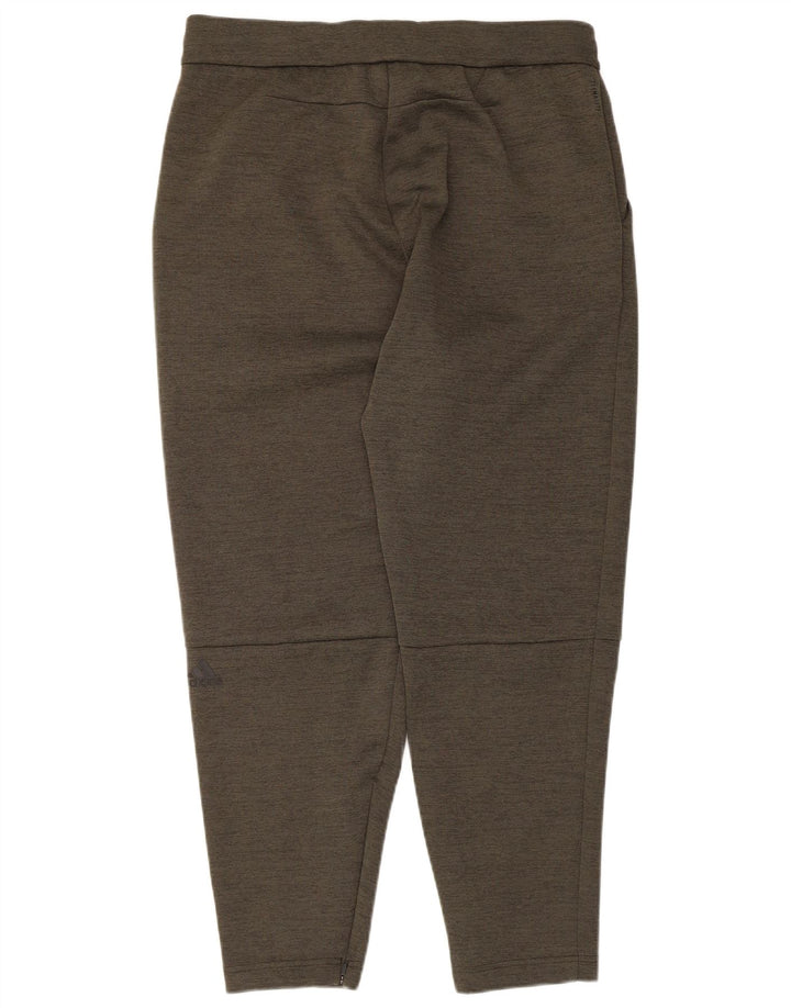 Pantaloni da tuta Adidas Climalite da uomo grandi color kaki