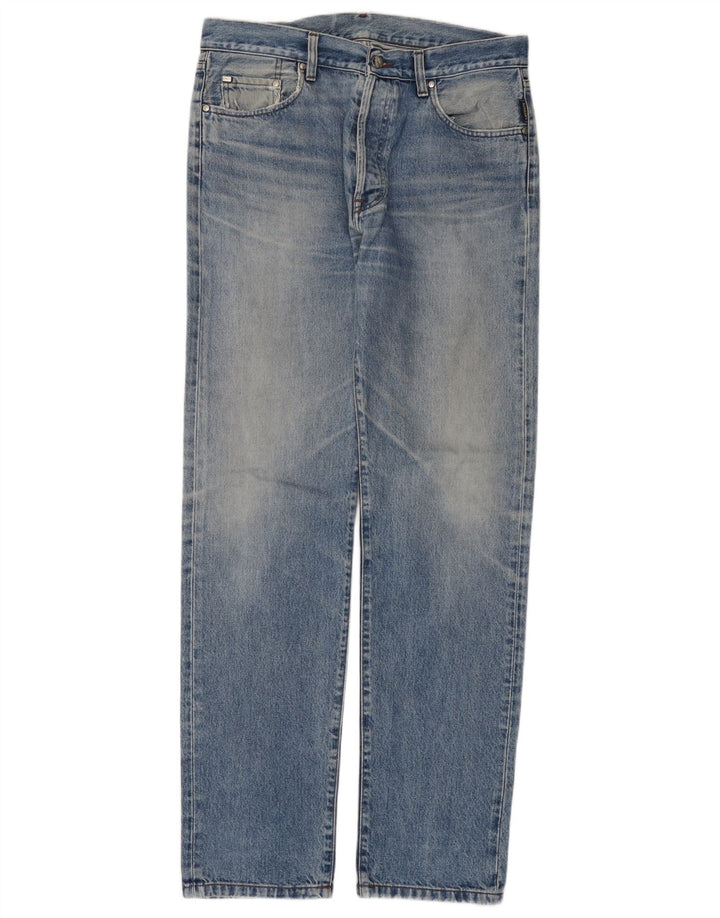 Jeans dritti da uomo LACOSTE W34 L34 Blu